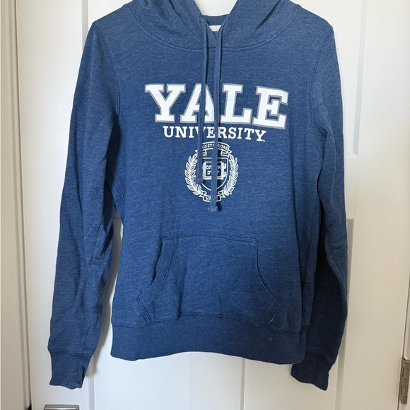Redshirt Tops - Yale University Blue Hooded Sweatshirt - Women's